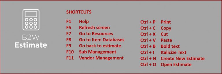 sketchup shortcuts for construction